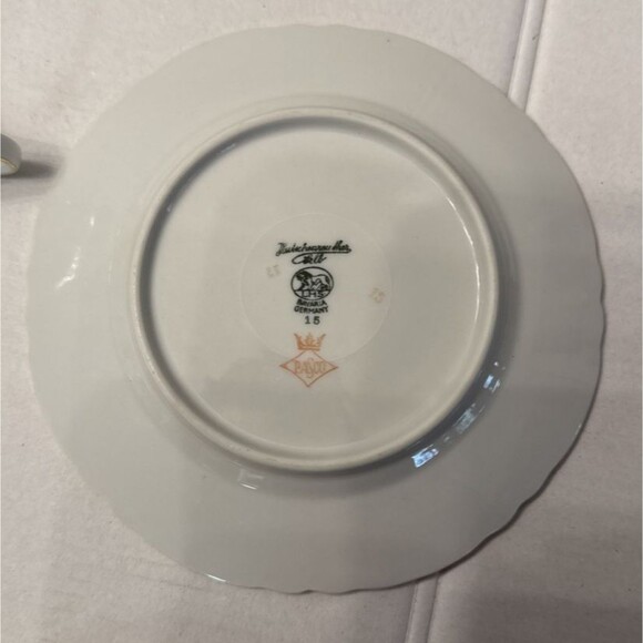 Hutschenreuther RICHELIEU Selb Pasco Pink Floral 5 Piece Place Setting Vintage - Picture 8 of 8